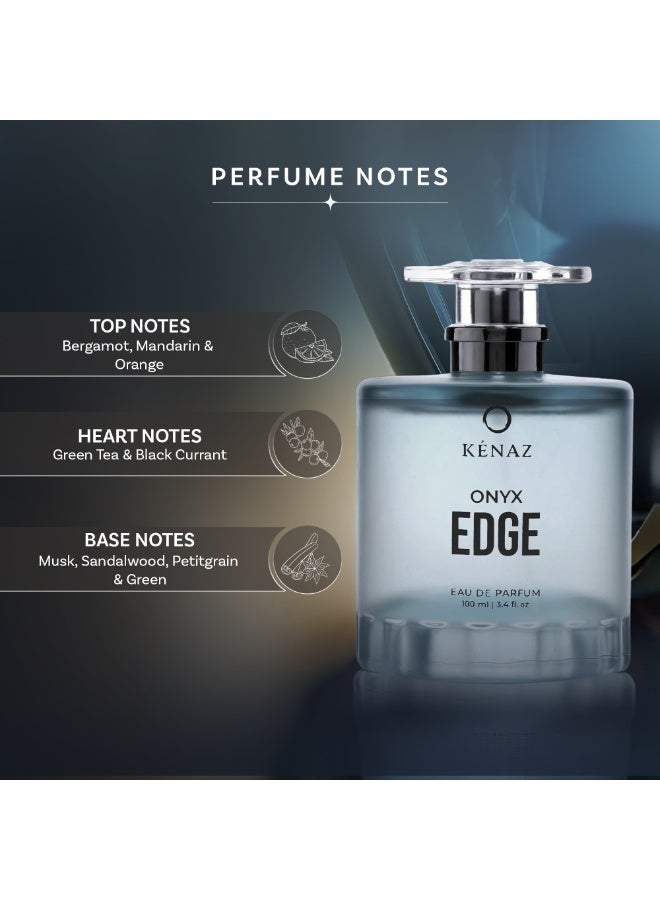 kenaz KÉNAZ ONYX EDGE Unisex French 100ML EDP - Image 3